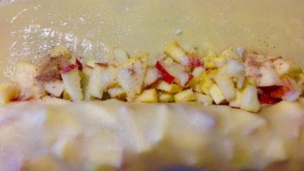 Рецепт штруделя с яблоками и вишней