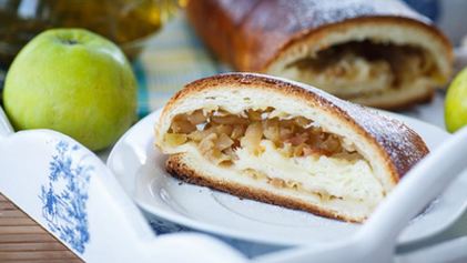 Рецепт Штруделя с яблоками