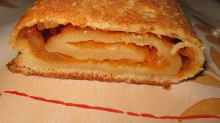 Рецепт штруделя с яблоком и тыквой