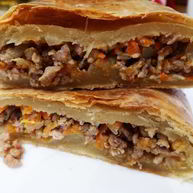 Рецепт Штруделя со свининой