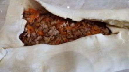 Рецепт штруделя со свининой