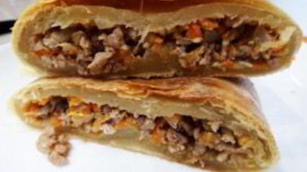 Рецепт штруделя со свининой