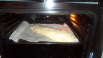 Рецепт слоеного штруделя с яблоками