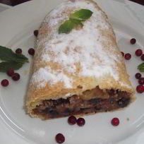 Венский штрудель с яблоками