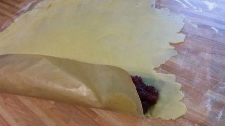 Рецепт вишневого штруделя