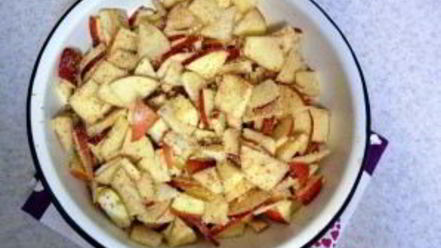 Рецепт яблочного штруделя из теста фило