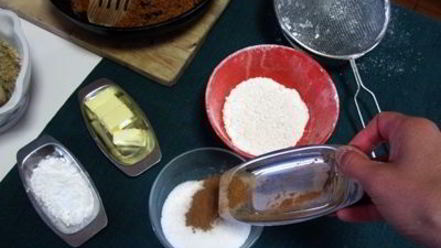 Рецепт яблочного штруделя с грецкими орехами