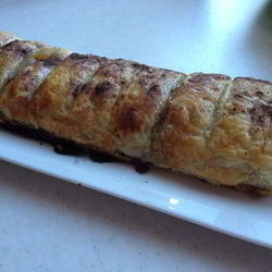 Рецепт Яблочного штруделя с кислыми яблоками