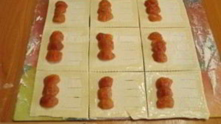 Рецепт слоек из слоеного бездрожжевого теста