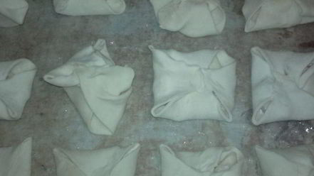 Рецепт слоек-конвертиков