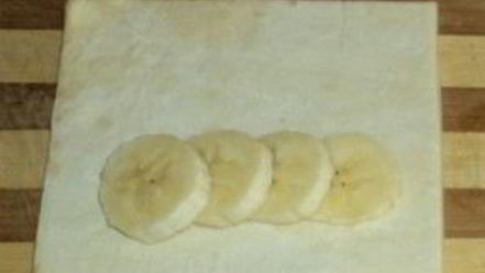 Рецепт слоек с бананом