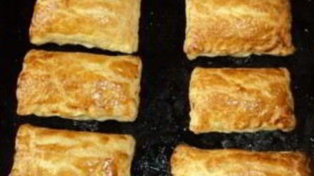 Рецепт слоек с бананом