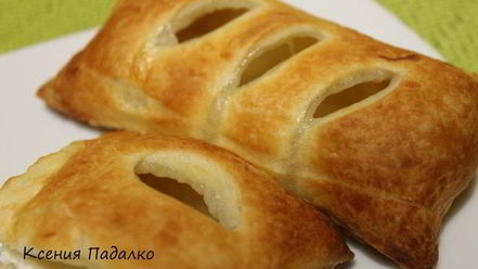 Рецепт слоек с дыней и сыром