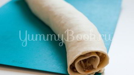 Рецепт слоек с квашеной капустой и грибами