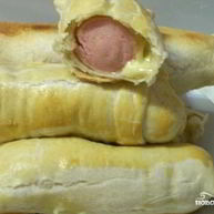 Рецепт Слоек с сыром и сосисками