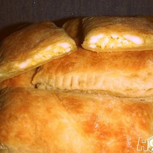 Рецепт Слоек с сыром и яйцом