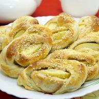 Рецепт Слоек с яблоками