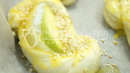 Рецепт слоек с яблоками