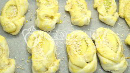 Рецепт слоек с яблоками