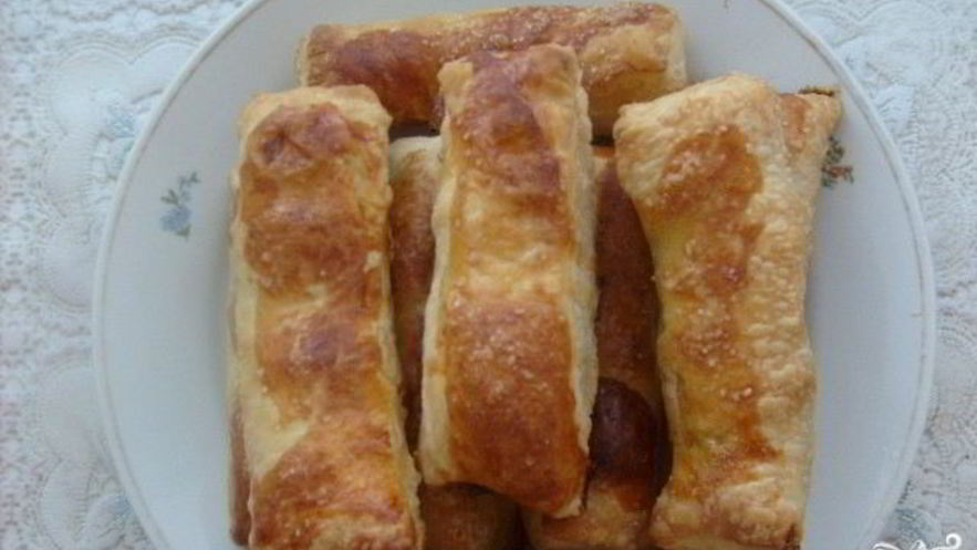 Рецепт слоек со сгущенкой