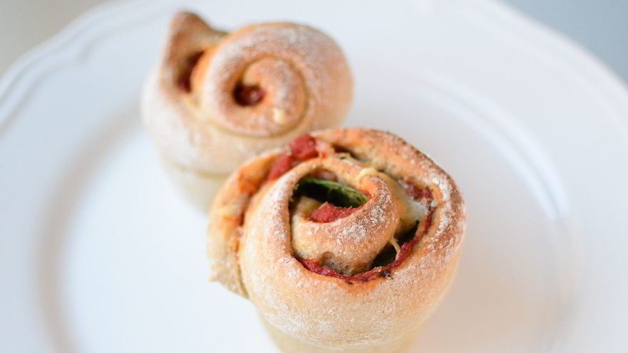 Рецепт слоек со шпинатом