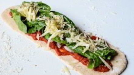 Рецепт слоек со шпинатом