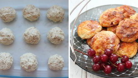 Рецепт диетических сырников в духовке