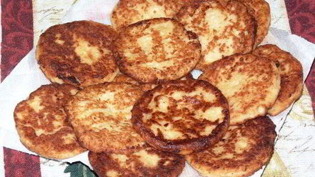 Рецепт медово-яблочных сырники