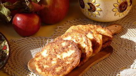 Рецепт медово-яблочных сырники