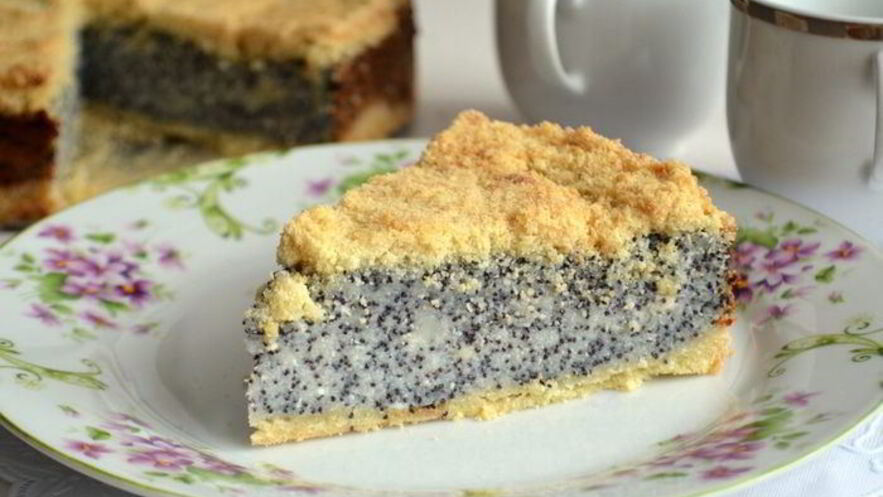 Рецепт немецкого макового творожника