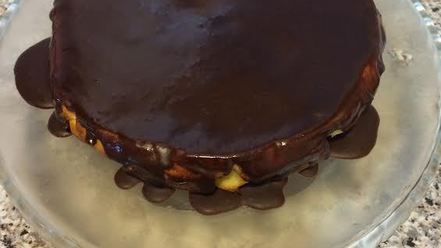 Рецепт сырника с шоколадной глазурью