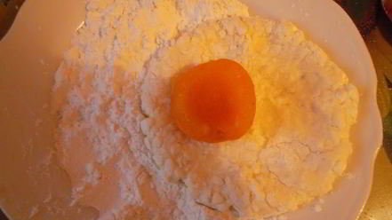 Рецепт сырников с абрикосами