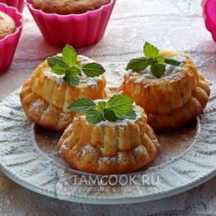 Рецепт Сырников с бананом в духовке