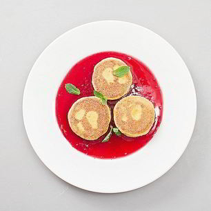 Рецепт Сырников с кукурузной мукой и вареньем