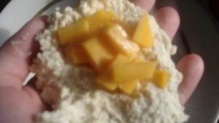 Рецепт сырников с манго