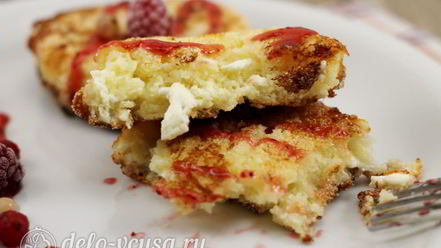 Рецепт сырников с манкой