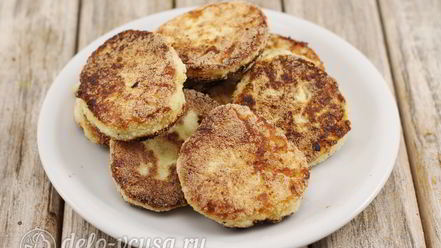 Рецепт сырников с манкой