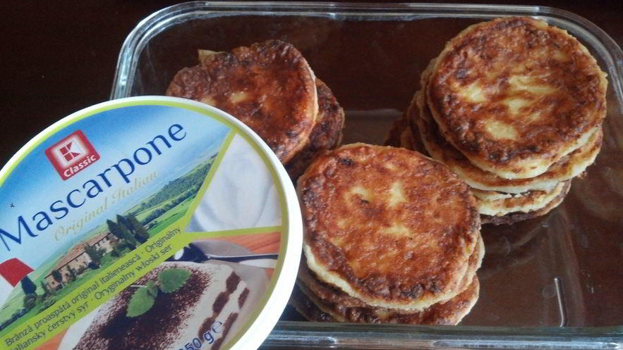 Рецепт сырников с творогом и маскарпоне