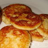 Сырники с яблоками