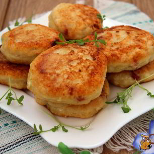 Рецепт Сырников с ягодами годжи