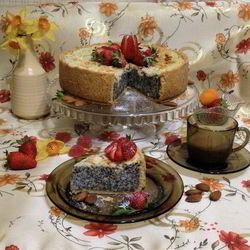 Рецепт Творожника с маком и миндалем