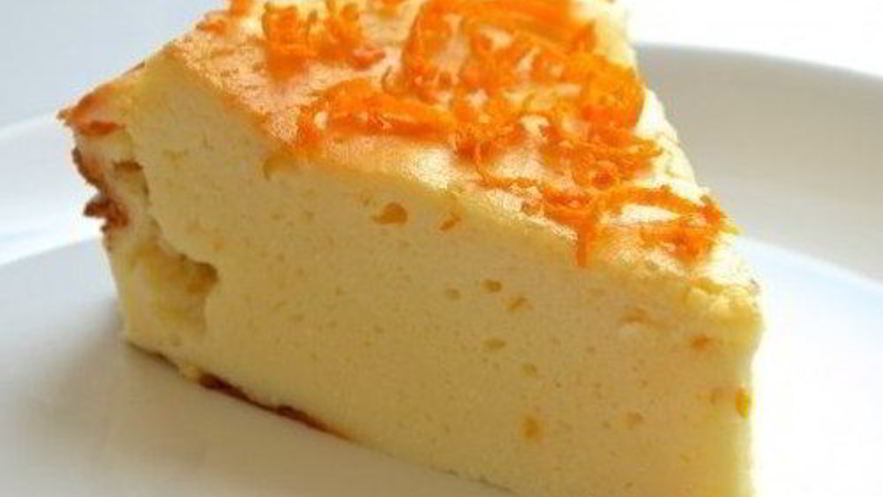 Рецепт творожника с цедрой апельсина