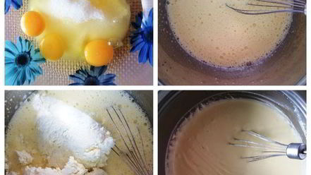 Рецепт творожника со свежей клубникой и черешней