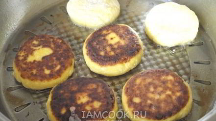 Рецепт творожников на сковороде