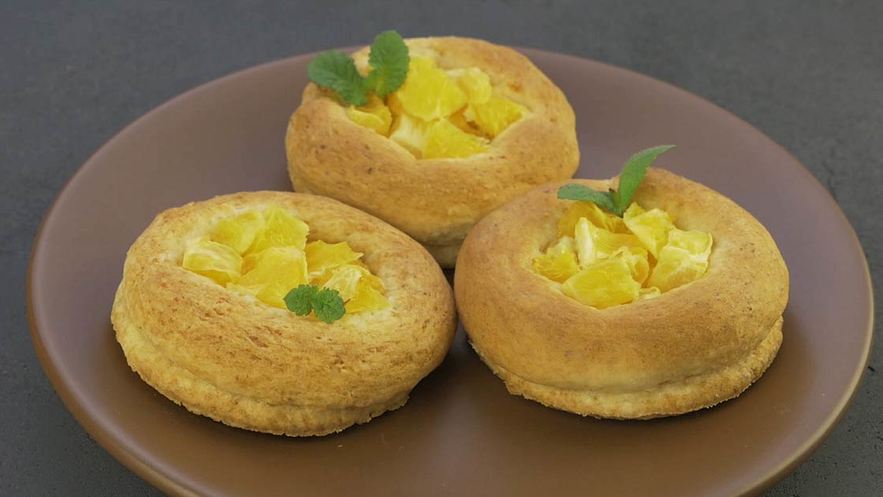 Рецепт творожников с апельсинами