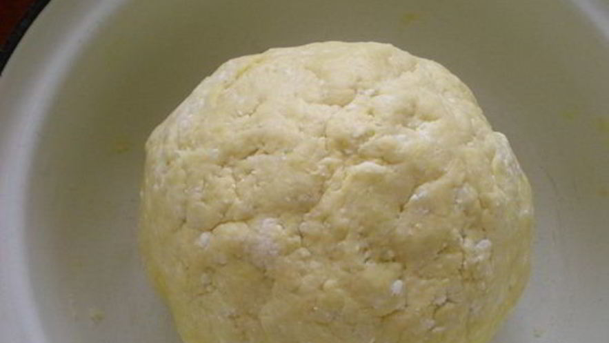 Рецепт бездрожжевого теста с творогом