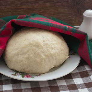 Рецепт Быстрого дрожжевого теста для пирога