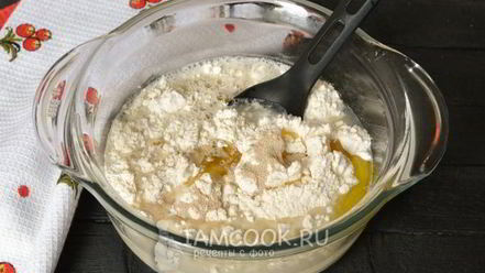 Рецепт быстрого теста для пиццы с сухими дрожжами