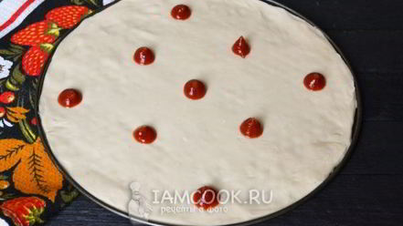 Рецепт быстрого теста для пиццы с сухими дрожжами