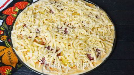 Рецепт быстрого теста для пиццы с сухими дрожжами